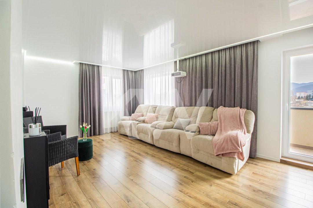 Apartament 3 camere, structura generoasa, ultrafinisat, Comision 0.