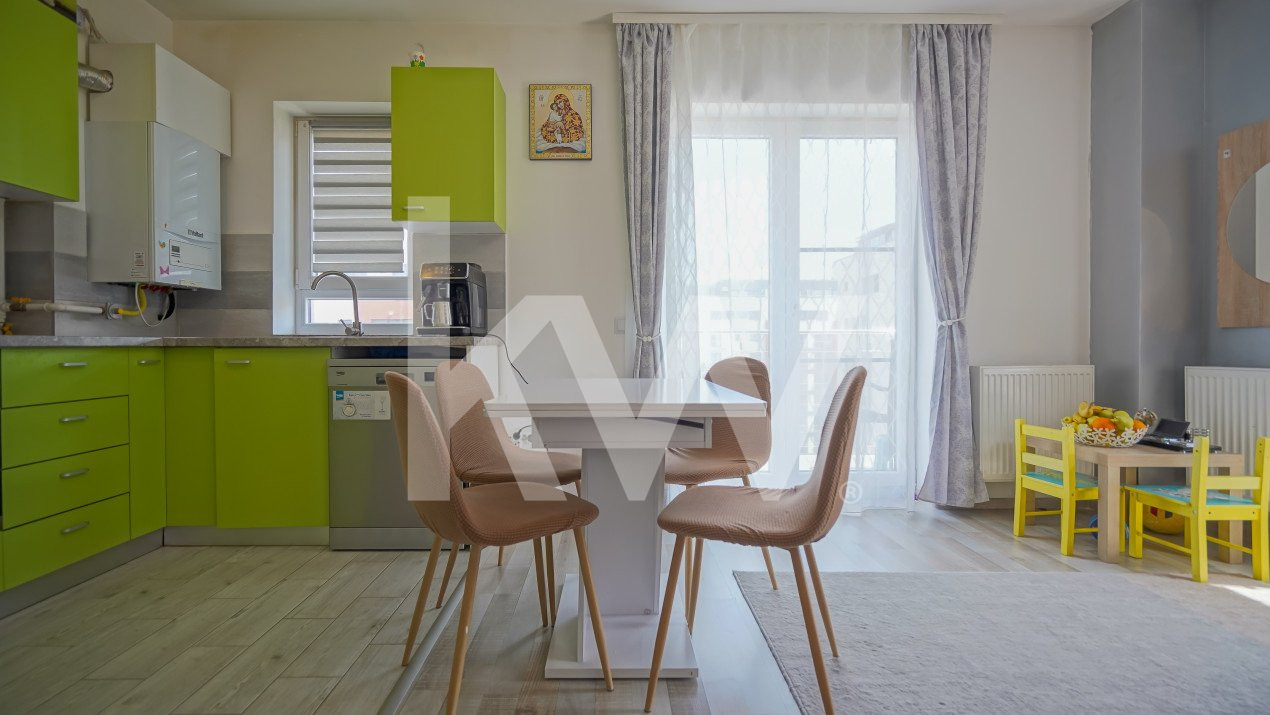 REZERVAT - Apartament cu 3 camere, mobilat - Maurer Residence
