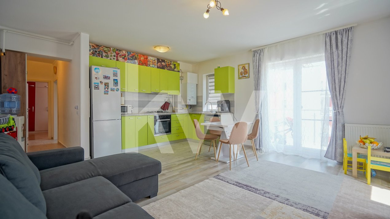 REZERVAT - Apartament cu 3 camere, mobilat - Maurer Residence